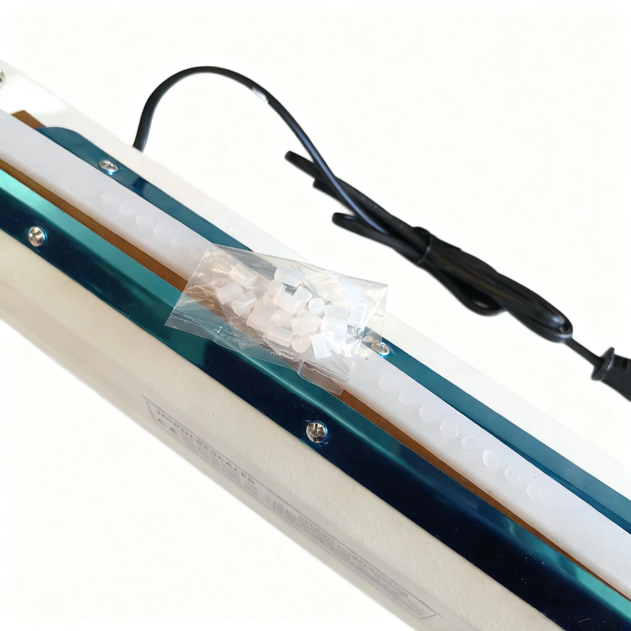 علبة معدنية دفعة آلة الختم 30 مللي متر 8 مللي متر عرض الحرارة الكهربائية اليد الصحافة السدادة مع رمز الغذاء حقيبة بلاستيكية السدادة علبة معدنية