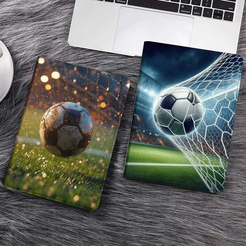 

Sparkling Soccer Ball Rain Gift For Huawei MediaPad T5 T10s M6 M5Lite SE Honor Tab 5 6 7 V7 V8 X8a X9a Pro Soft Tablet Case