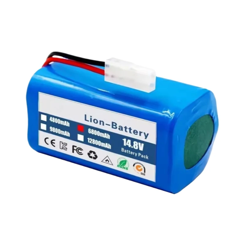 High Quality Battery 14.4V 12800mAh For Rowenta Tefal Explorer 20 40 60 Robot Vacuum Cleaner Brand New Replacement Battery