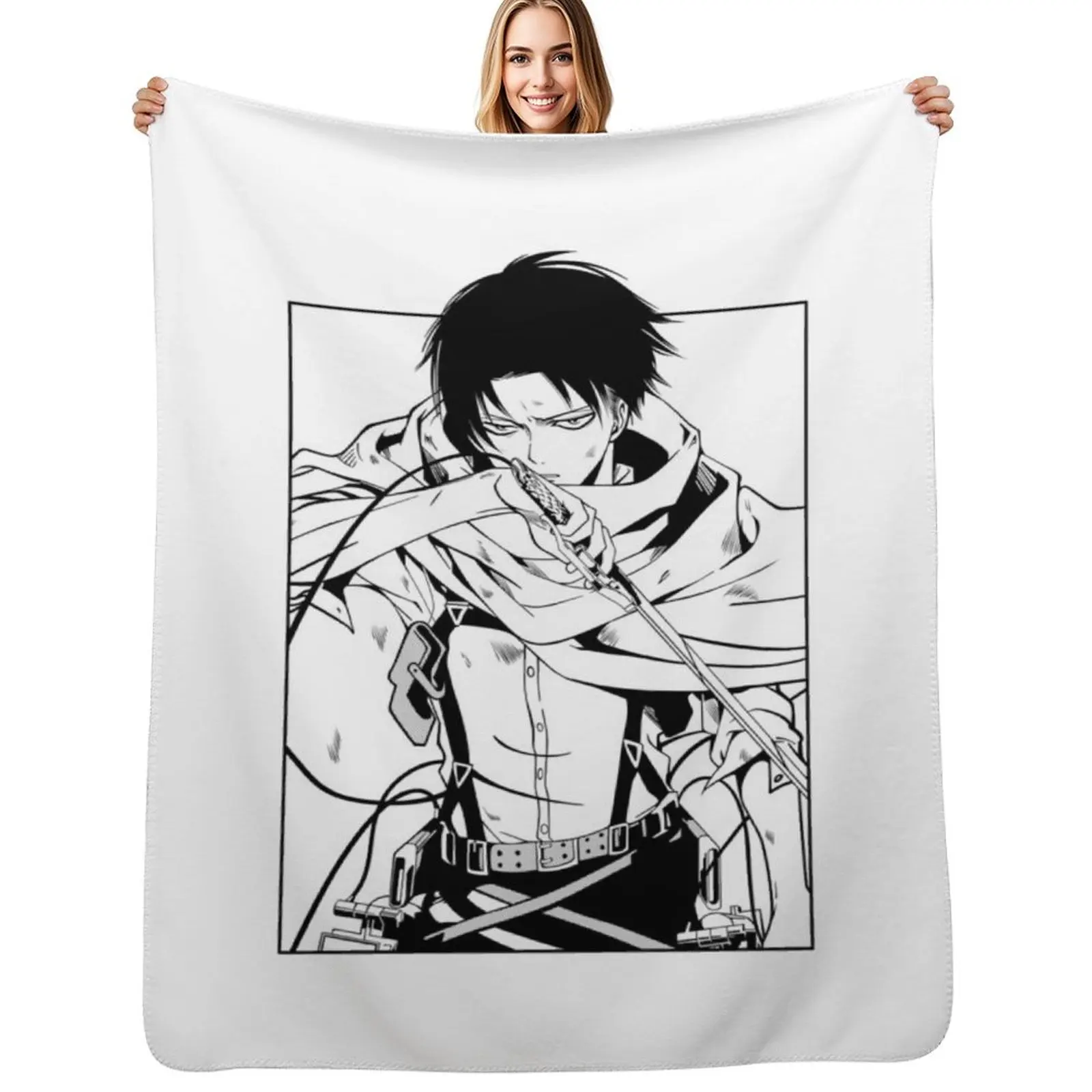 

Bad Boy Throw Blanket Plaid on the sofa Decoratives Picnic Luxury Brand Blankets