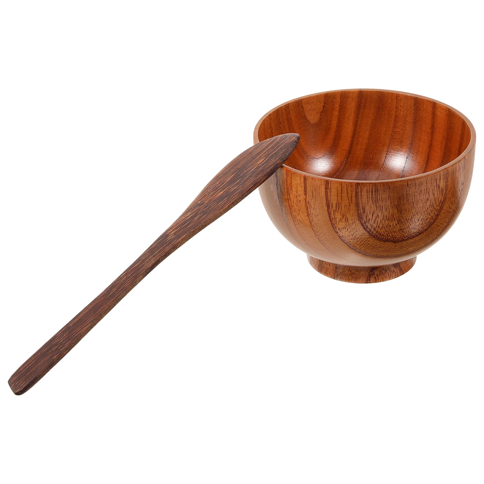 

Wood Mask Bowl Kit 10cm Face Mask Mixing Bowl Set Wood Spoon DIY Beauty Salon Tools Skin Care Accessories