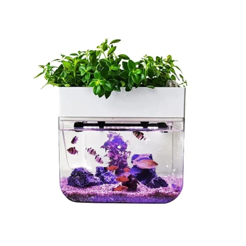 

Hot Sale Plant New Type Complete Hydroponic Indoor Aquaponics Growing Systems Aquarium Fish Tank