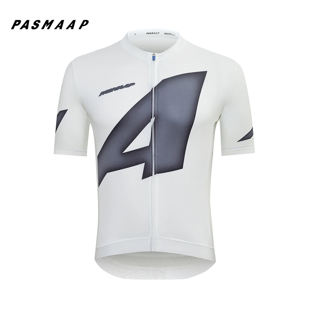 PASMAAP-Cycling Jersey for Men, short Sleeve, Pro Team, MTB, Road Bike Clothing, Breathable Bicycle Shirts, 2025