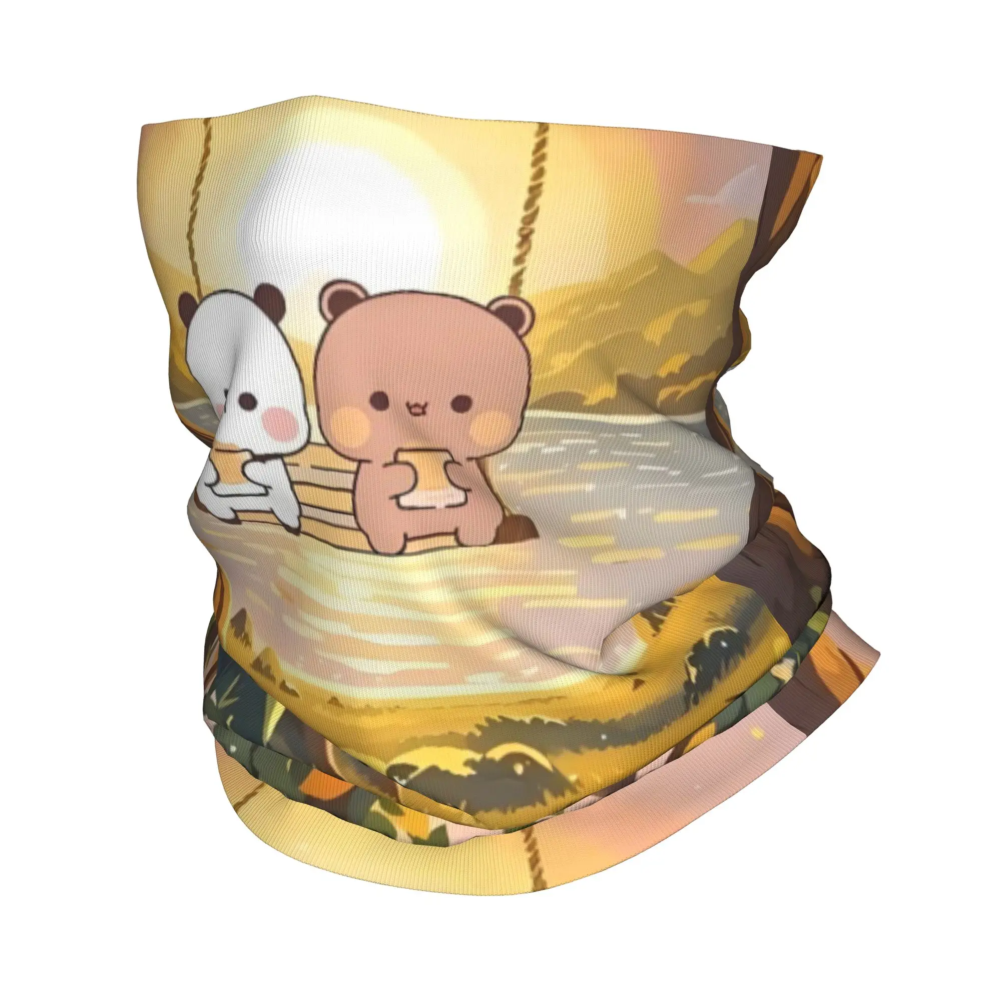 

Бандана на заказ B-Bubus D-Dudus, гетры с защитой от ультрафиолета, шарф для лица, чехол для мужчин и женщин, головной убор с медведем и пандой, трубка, Балаклава