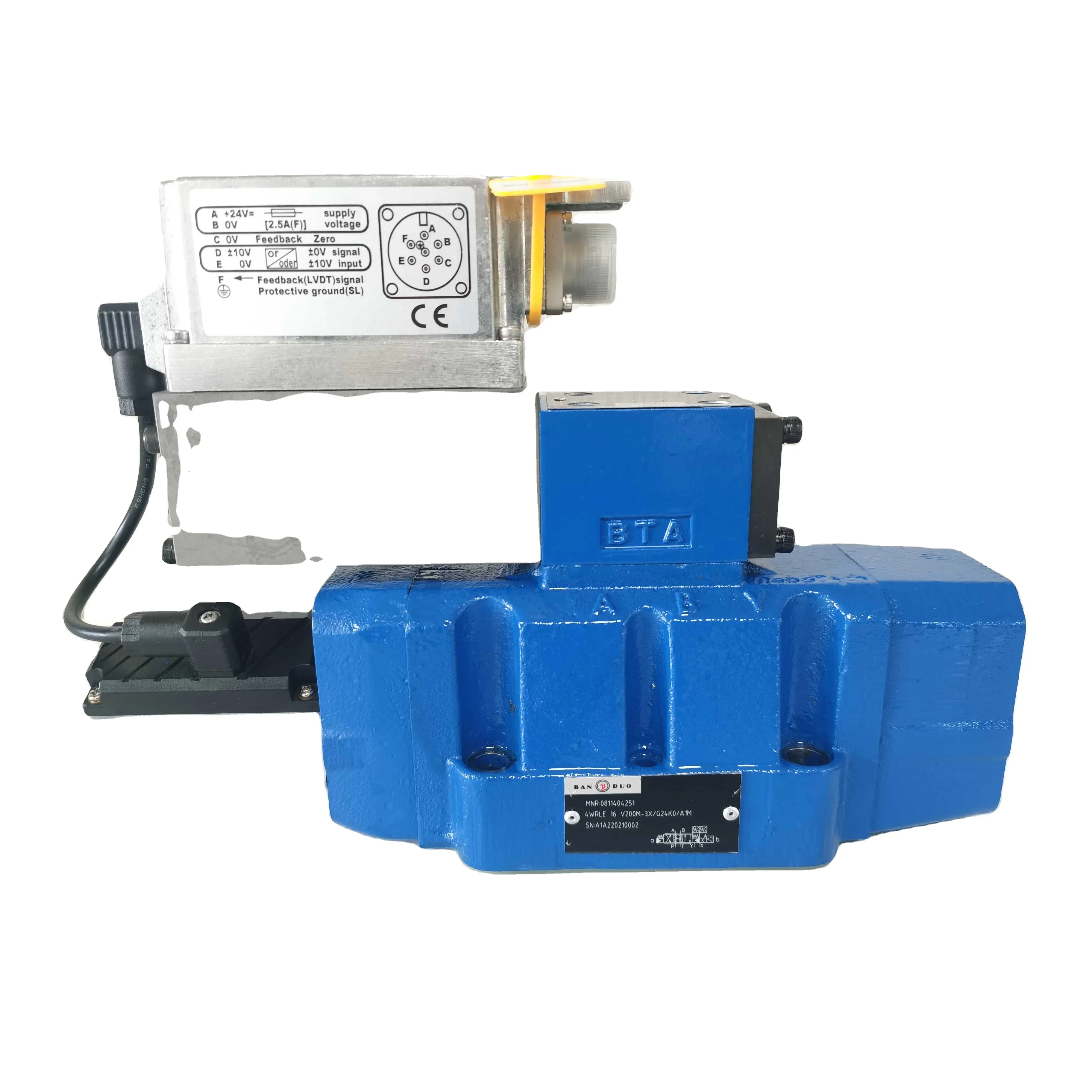 

Solenoid 4WRLE16 proportional valve 4WRLE16 V120M-3X/G24K0/A1M