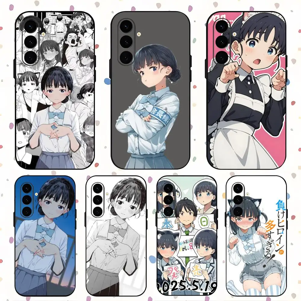 

Чехол для телефона Basori Tiara Losing Heroines для Samsung Galaxy S25 S24 S23 S22 S21 S20 Plus Ultra Note20, мягкий черный