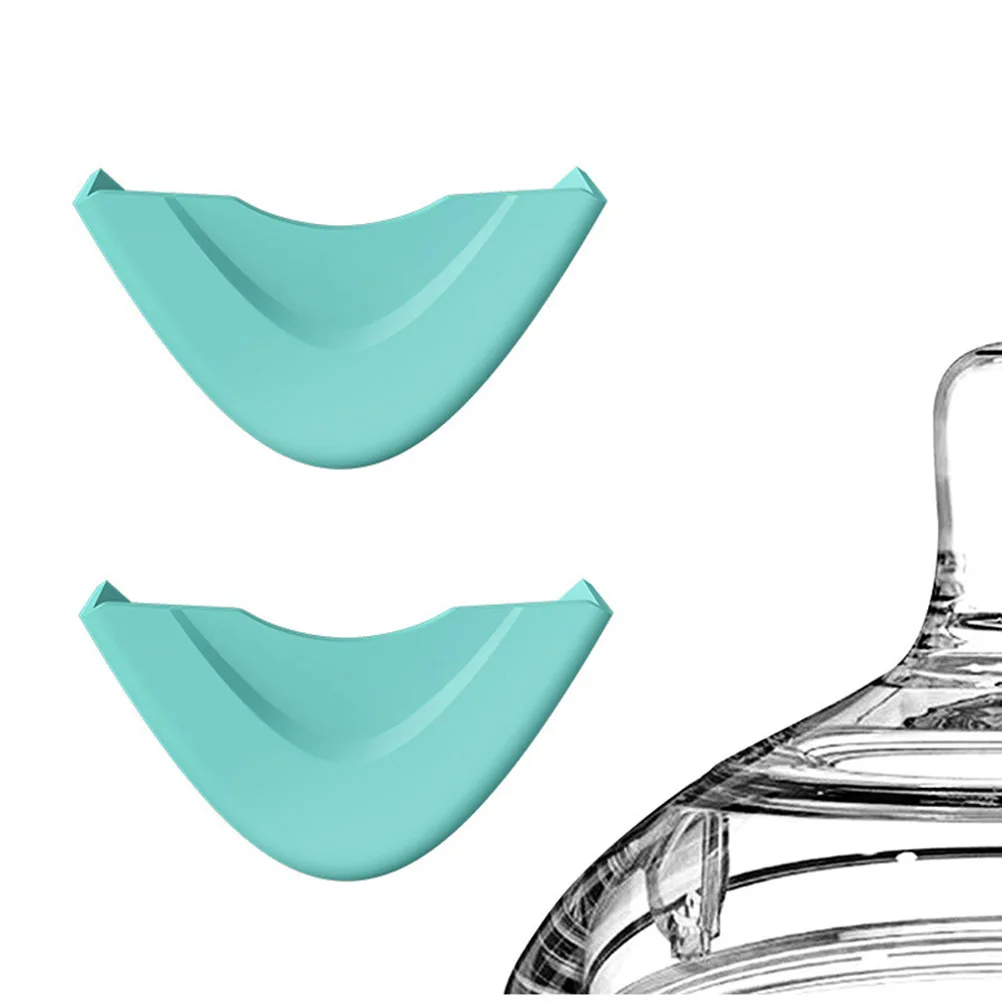4 قطع من واقيات الزوايا المصنوعة من السيليكون الناعم لطاولة أمان الأطفال ومضادة للتحطم وواقي حافة الأثاث باللون الأخضر الفاتح