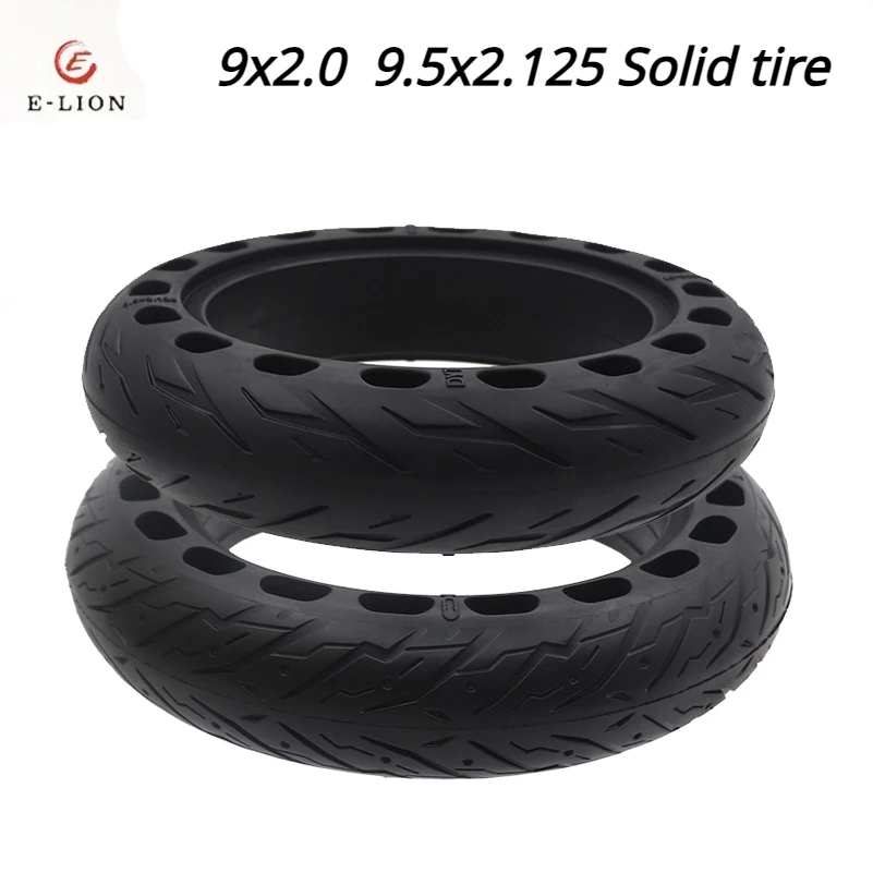 

9x2,0 9,5x2,125 сотовая взрывозащищенная твердая шина для 9-дюймового электрического скутера, детские аксессуары для шин для ховерборда