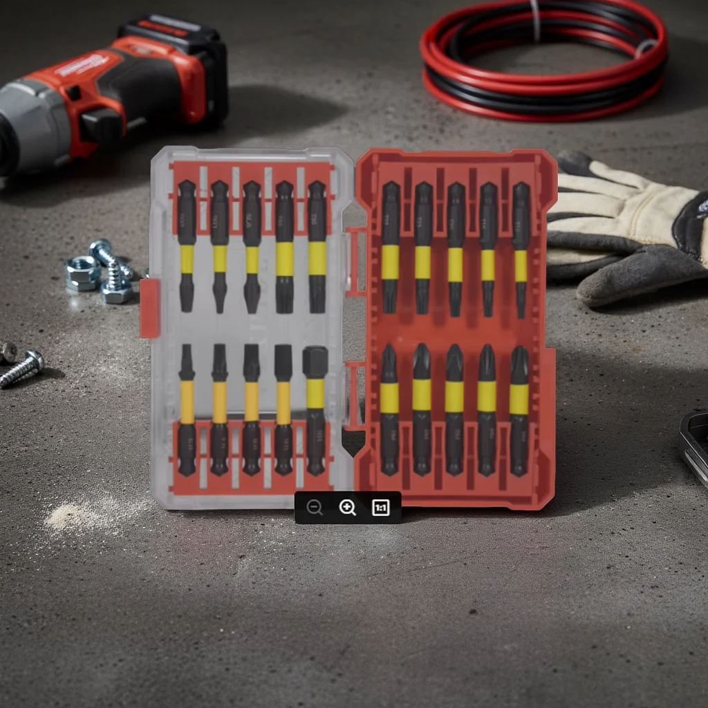 Zestaw bitów do wkrętarki udarowej Torx, 20 sztuk, magnetyczne bity do wkrętarki, trzpień HEX 1/4 / 6,35 mm, metalowe narzędzia