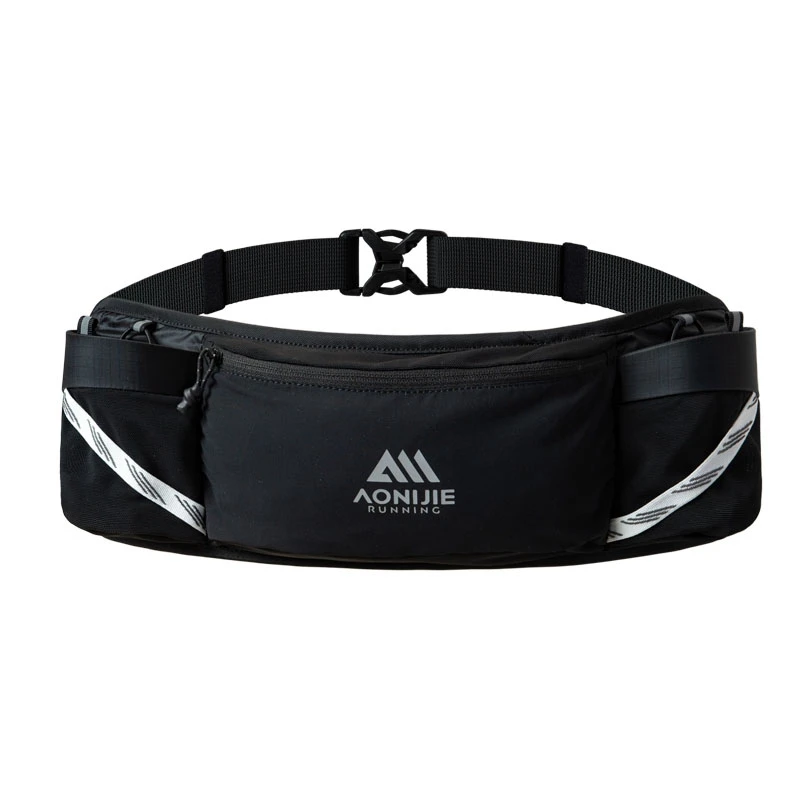 AONIJIE Running Waist Packs Unisex Outdoor Waist Bags Double Kettle Fanny Packs Marathon Hydration Waist Belts