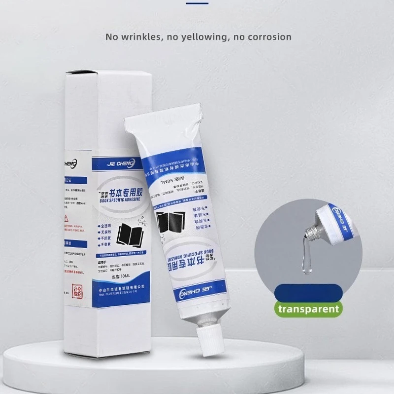 

Document Binding Adhesive, Book-Specific Glue, Book Crack Filler & Transparent Document Sealing Adhesive
