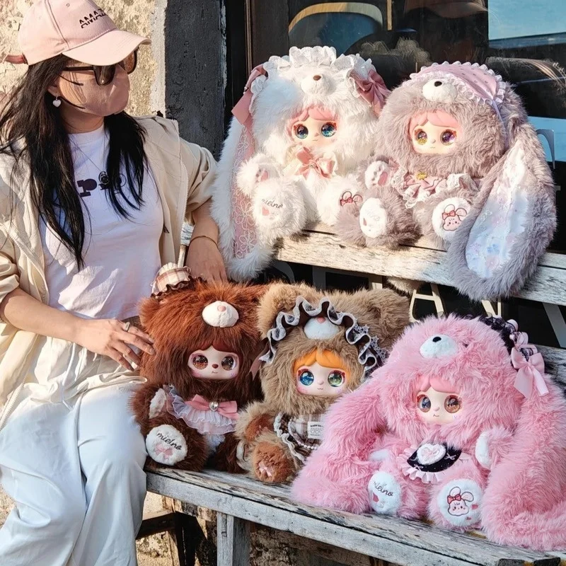 

800% Mootoy Mielno Rabbit Diary Oversized Plush Blind Box Q Version Cute Stuffed Doll Desktop Decoration Birthday Gift For Girl