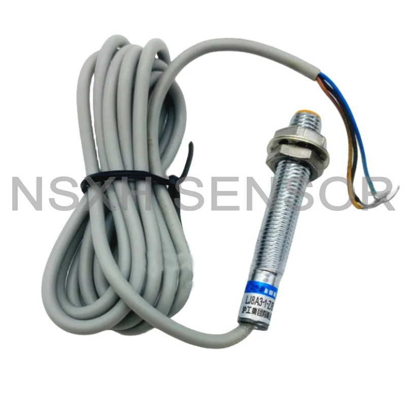 5PCS DC 3-Wire 1MM Approach Sensor Inductive Proximity NPN PNP NC Switch LJ8A3-1-Z AX BX AY