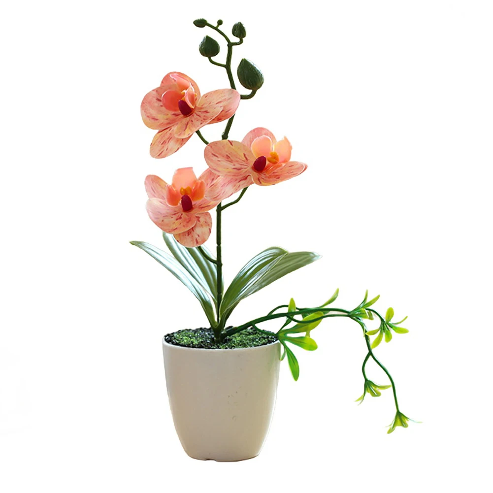 High Quality Won T Fade Lively Artificial Flower Decoration Simulated Potted Plants Overall Height Slight Deviations