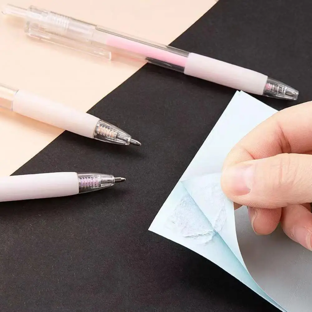 Pegamento adhesivo para álbum de recortes de escritura suave, suministros de papelería para manualidades