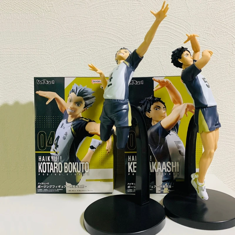 Haikyuu!! Kotaro Bokuto figura de Anime Keiji Akaashi figura de acción Tetsuro Kuroo/Kozume Kenma/Toru Oikawa estatuilla modelo muñeca Juguetes