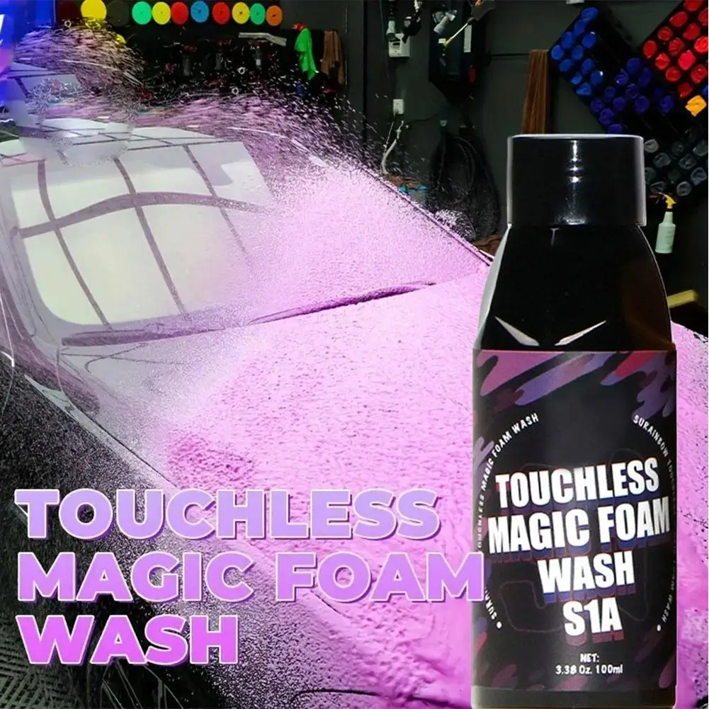 1/2/3X фиолетовое снежное мыло из пены для мойки автомобилей (производство с пенопластовыми пушками, пенопластовыми пистолетами или мытьем ведер) безопасное для автомобилей, грузовиков, мотоциклов, автофургонов