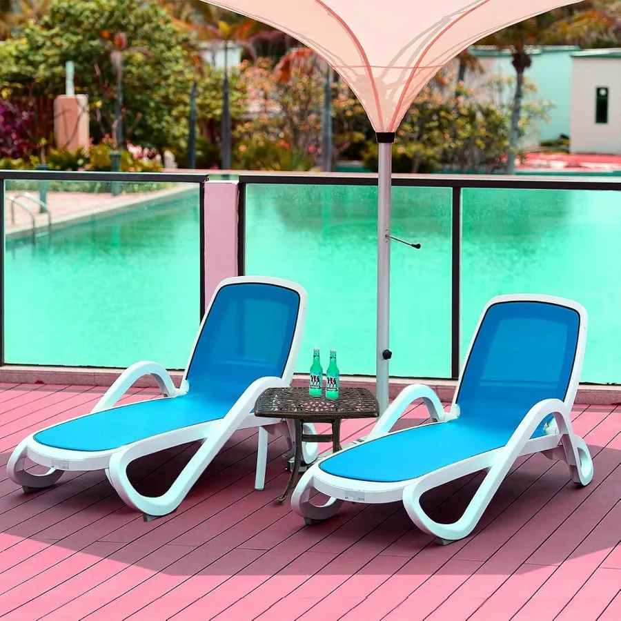 Tavolino da esterno in alluminio pressofuso per patio, cortile, piscina, compagno interno, facile manutenzione e Bron resistente agli agenti atmosferici