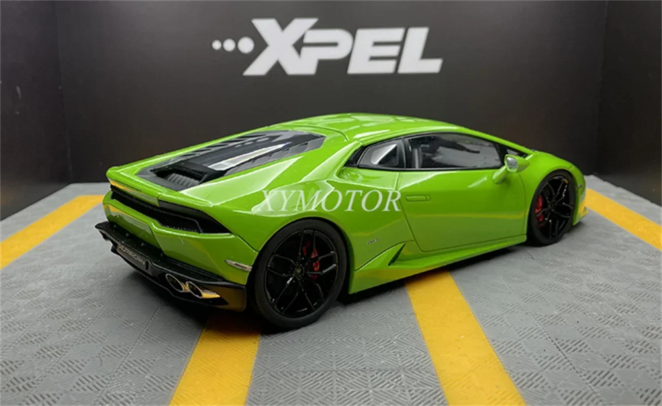 Kyosho 1:18 1:18 For Lamborghini LP610-4 Huracan Evo Diecast Model Car Green/Orange/White Toys Gigts Hobby Ornaments Collection