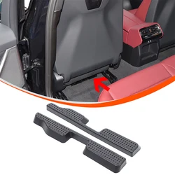 ABS Black For BMW 5 Series G60 2024 2025 Car Seat Lower Air Outlet Dust Cover Trim Car Interior Accessories