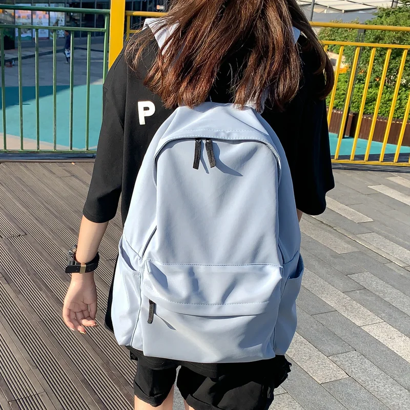 

Креативная водонепроницаемая подростковая нейлоновая сумка для книг большой емкости, модная школьная сумка для студентов, дорожная сумка для мальчиков и девочек