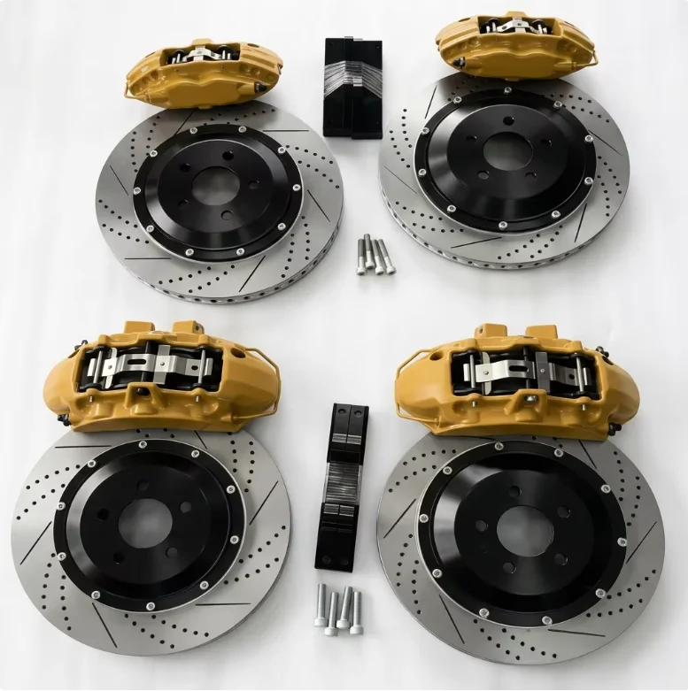 IC6 Racing Car Big Brake Caliper Kit Front 10 Pot 420 Mm Rear Electronic Brakes 4 Pistons 400