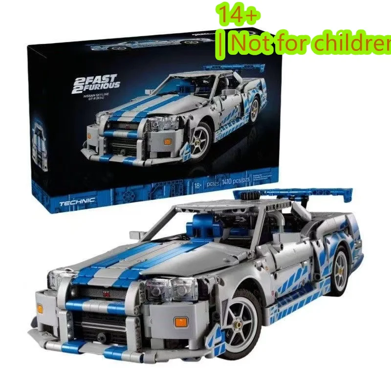 

2026 Горячая новинка: Конструктор MOC «Спортивный автомобиль God Of War GT R34» — Механическая модель. Подарок на Рождество, День рождения, Хэллоуин.