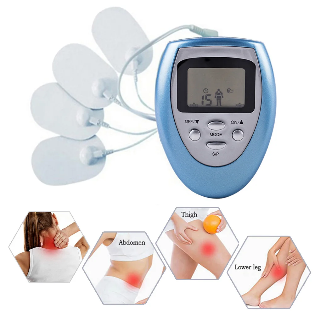 EMS Massage Tens Machine Physiotherapy Acupuncture Body Muscle Massager Electric Digital Therapy Machine 8 Modes Health Care