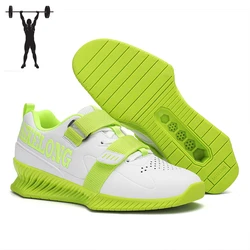 New Professional Men Weightlifting Shoes Wear-resistant Anti Slip Squat Shoes for Men's Breathable Weightlifting Training Shoes