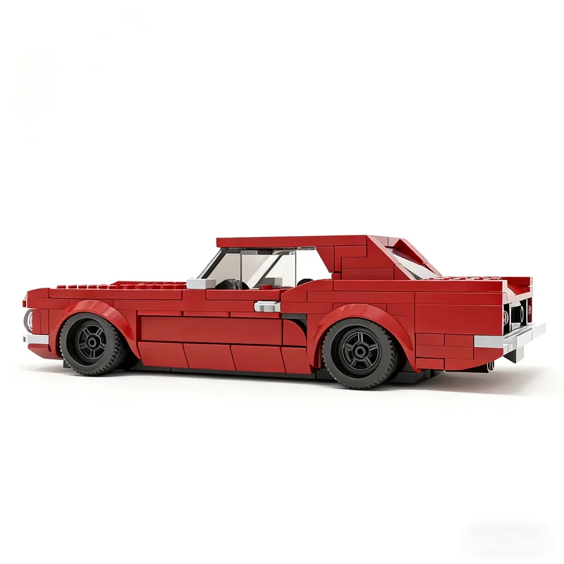 316 stücke MOC Forded Mustangesd GT City Champions Super Auto Modell Bausteine Architektur Weihnachten Geschenk Bildung Spielzeug Ziegel