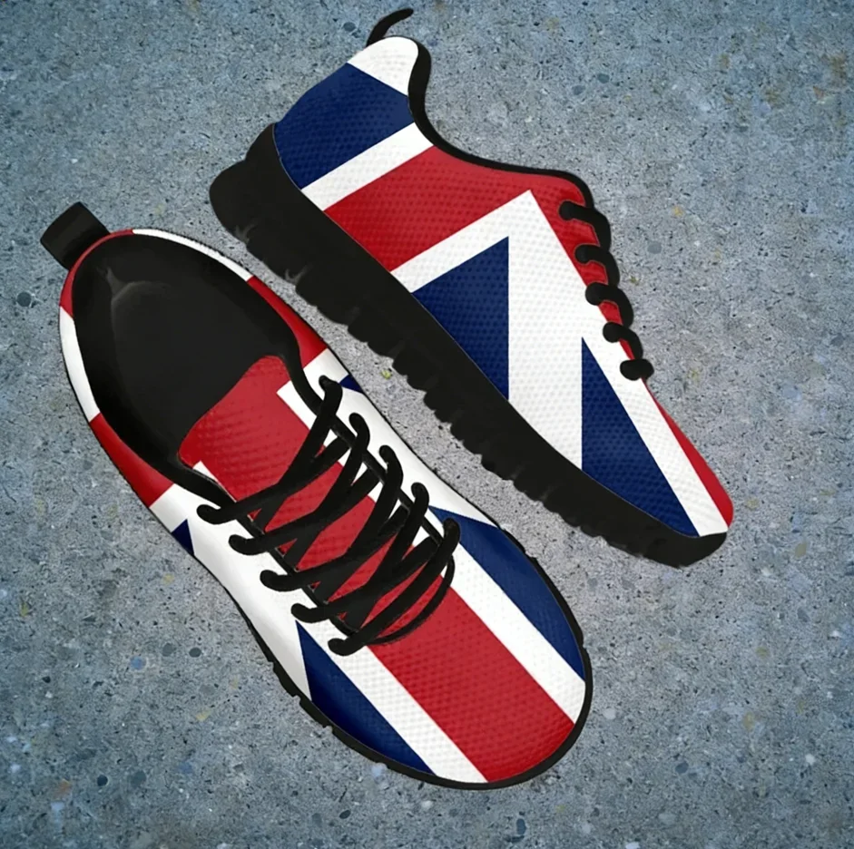 

Кроссовки Moda Canada с принтом флага, удобные, унисекс, из сетчатой ткани, легкие, спортивные, для мужчин и женщин, дропшиппинг