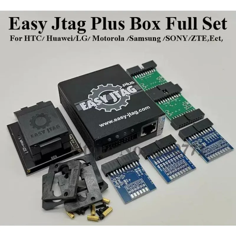 Original Z3x Easy-jtag Plus Box Full Set +emmc 6 in 1 Socket Set