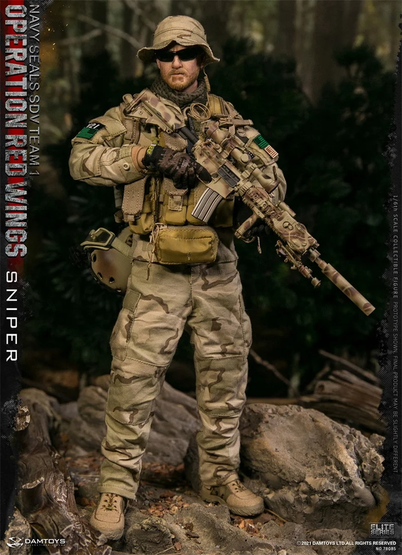 DAMTOYS DAM 78085 1/6 Seal Special Forces Sniper of the First Carrier Squadron Full Set 12inch  Action Figure Model Toys