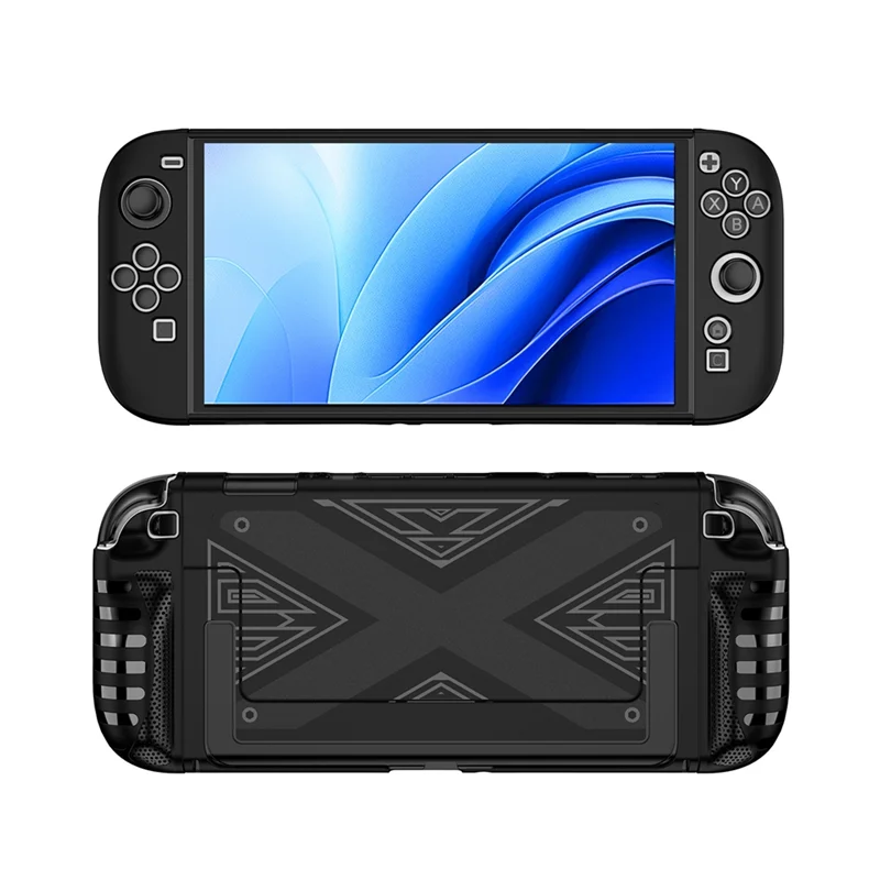 

B29C-TPU Protective Shell For Switch 2 Handheld Game Console Case Shockproof Back Cover With Kickstand Game Accessories