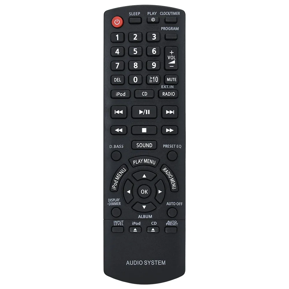 

New Replace N2QAYB000641 For Panasonic Audio System Compact Stereo System Remote Control SC-HC35 SC-HC35DB SA-HC35