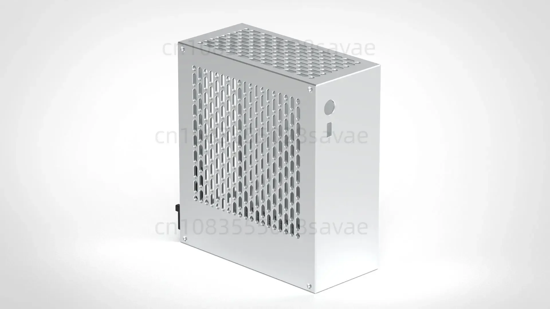 

V32pro aluminum alloy ITX small chassis, soft routing knife card built-in power supply directly into the chassis (second-hand)