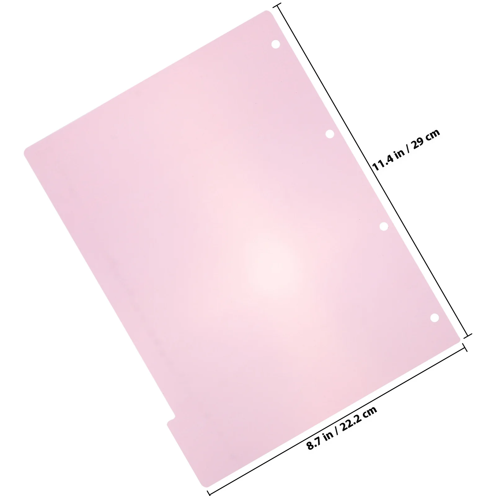 10pcs Plastic Index Tabs Colorful Binder Dividers Label A5 Office School Supplies Smooth Pp Dividers For Notebook