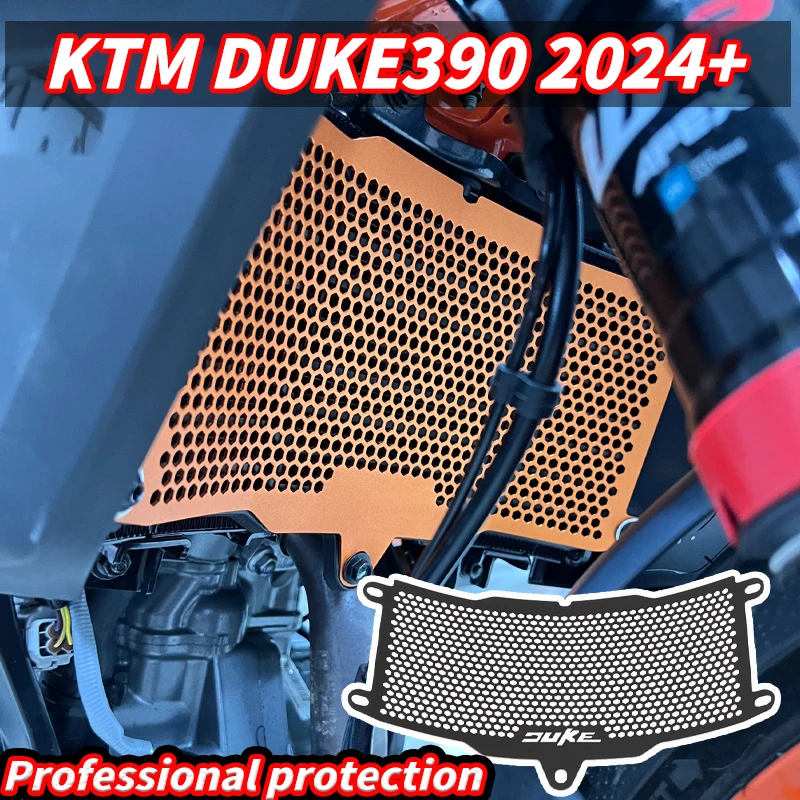 

For KTM DUKE390 2024 new tank grille radiator shroud water-cooling heat insulation modification parts