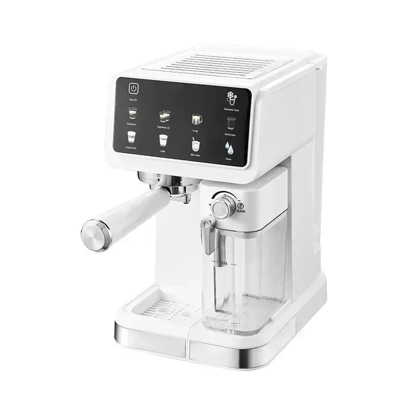 

A Small Espresso Machine with Both Hot and Cold Extraction and Grinding Functions
