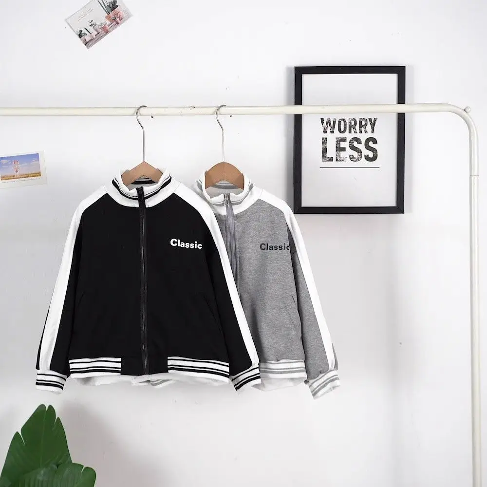 

ex Children's Baseball Jaet 2023 Autumn Winter New Sle Casual Cotton Insert Outerwear for Boys And Girls