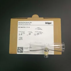 Ventilator anesthesia accessories Dräger original flow sensor Spirolog 8403735, ventilator Drager Evita original, single pack