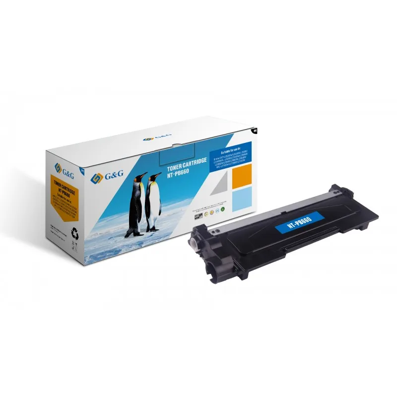 G & G Brother TN2320/TN2310 black Toner cartridge Generico GG-TN2320 tintasycartuchos.com