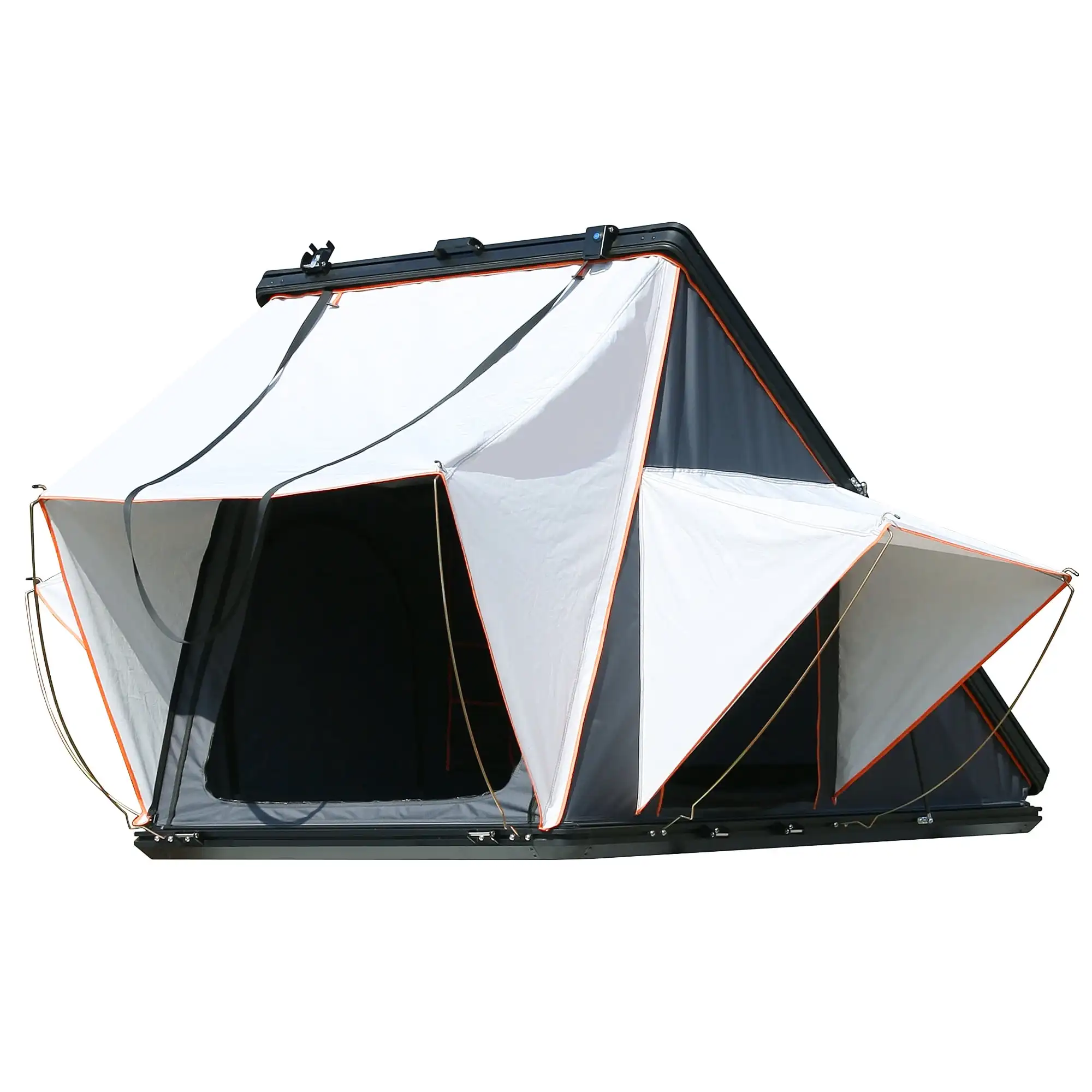

Lightweight Hard Shell Triangle Roof Top Tent Factory Price Aluminum Camping Car Rooftop Tent
