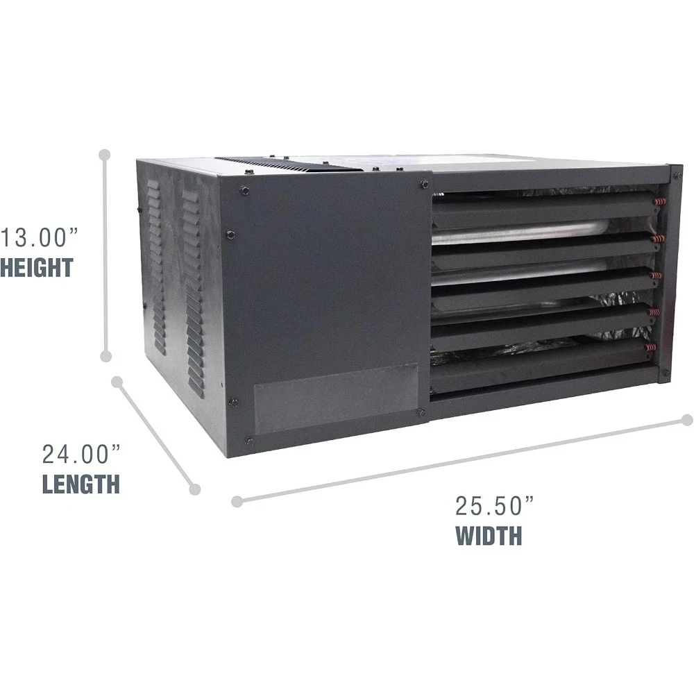 天然ガスユニットヒーター 50000 BTU 天井取り付けガレージヒーター（送風機付き）