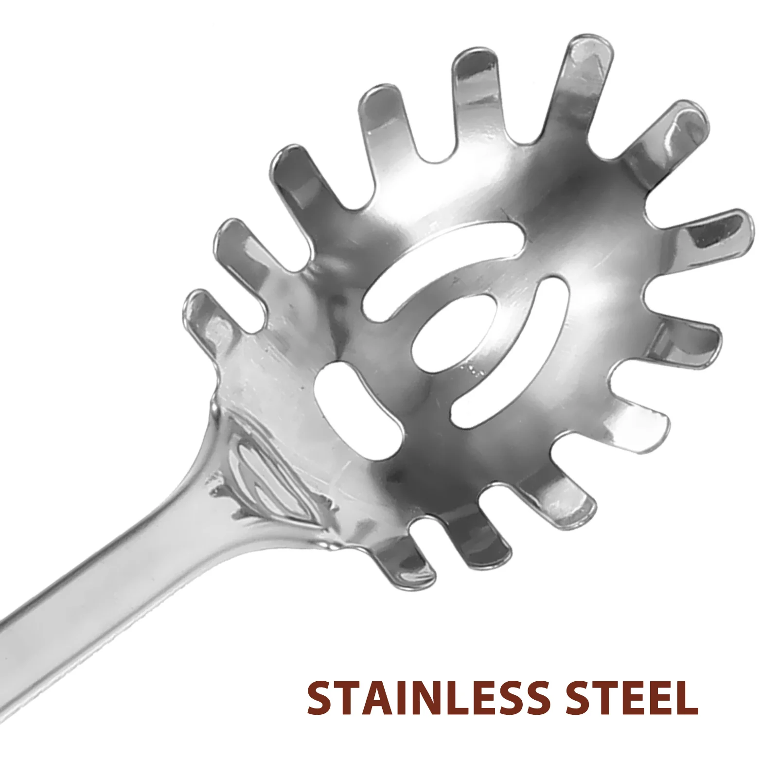 

6Pcs Stainless Steel Kitchen Cooking Tools Set Ergonomic Handles Hanging Holes Family Hotel Restaurant