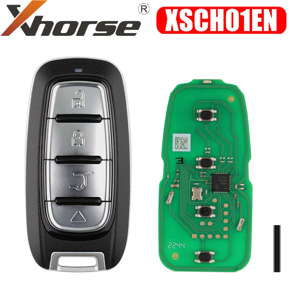 Xhorse XSCH01EN XM38 Universal Smart Key for Chrysler Type 4 Buttons Newly Add 8A 4D