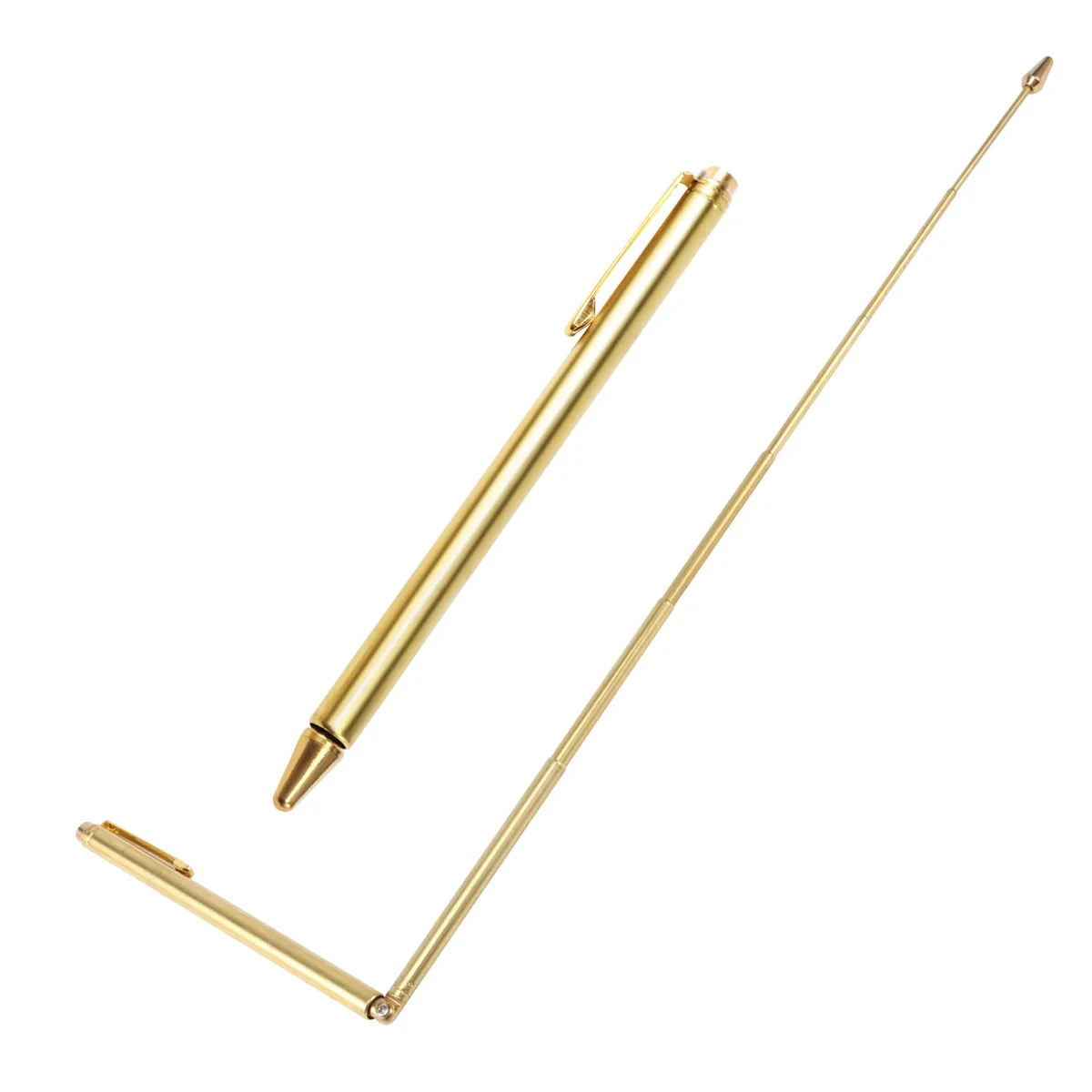 2PCS Dowsing Rods, Retractable Divining Rods, Portable Pen Shape L Rods, for Ghost Hunting Tools, Divining Water Etc.