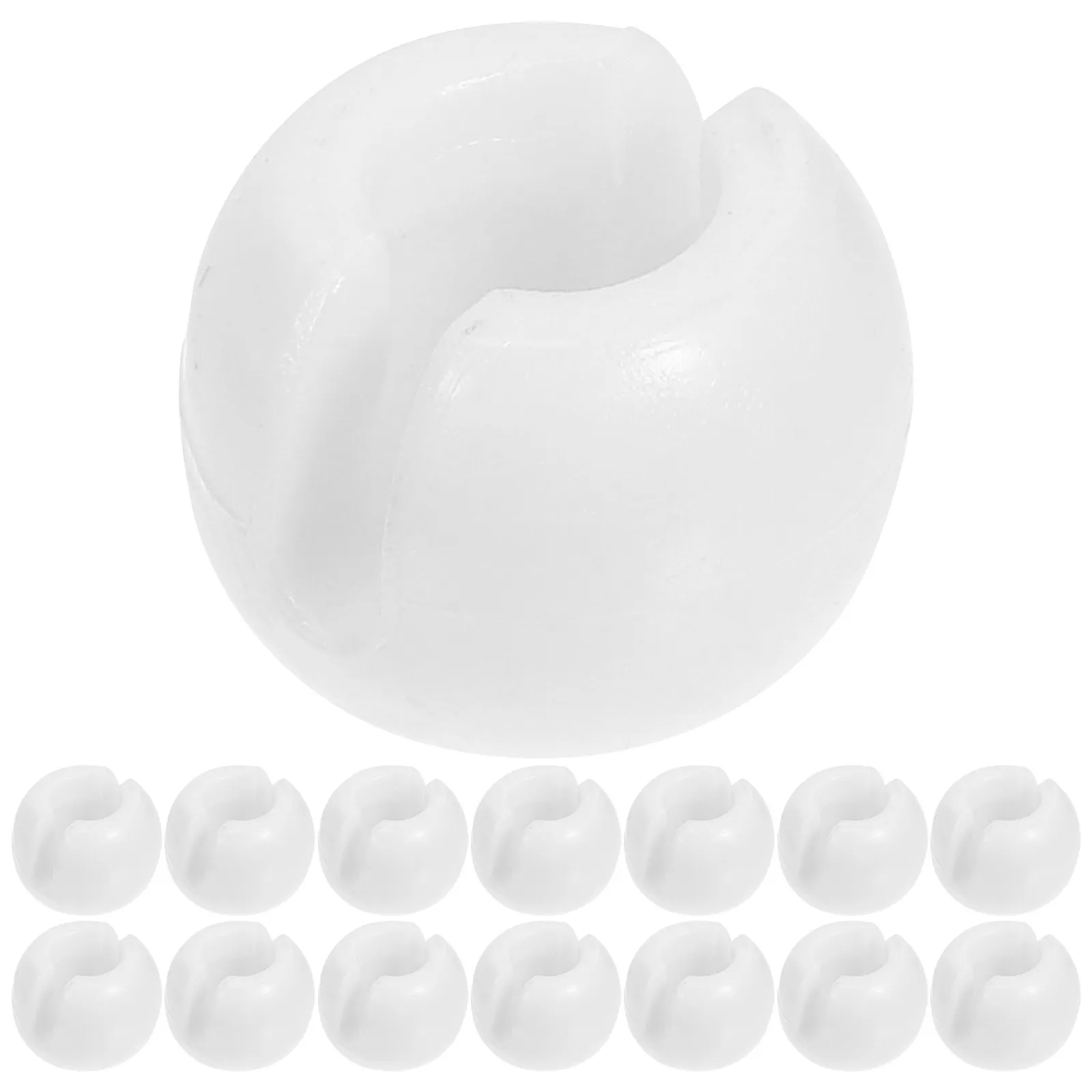 25Pcs Beaded Chain Crimp Stop Blinds Clips Accessories Secure Hold Easy Install Various Types Window Treatments
