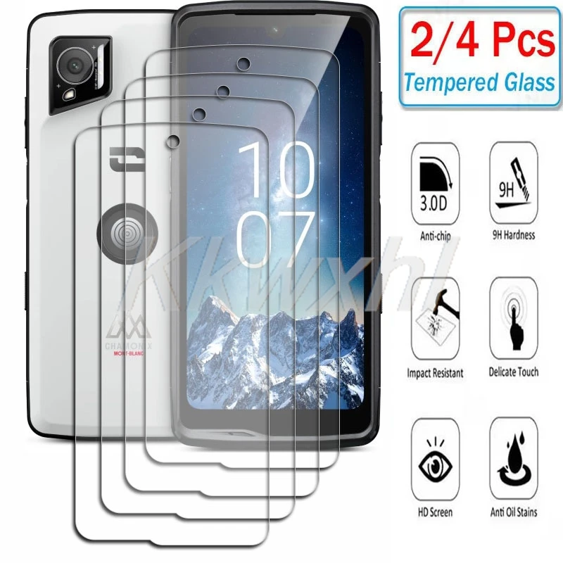 2-4PCS 9H HD gehärtetes Glas für Crosscall Stellar-X5s Chamonix StellarX5s X5 M6 M6E Stellar-M6E Displayschutzfolie