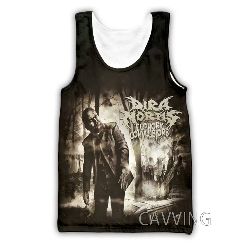 CAVVING 3D Printed  DIRA MORTIS  Rock  Tank Tops Harajuku Vest  Summer Undershirt Shirts Streetwear for Men/women